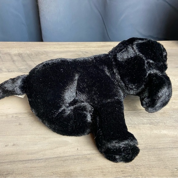 Ganz Webkinz Black Lab Plush 8" Stuffed Dog Puppy Toy No Tag/Code - Picture 4 of 9